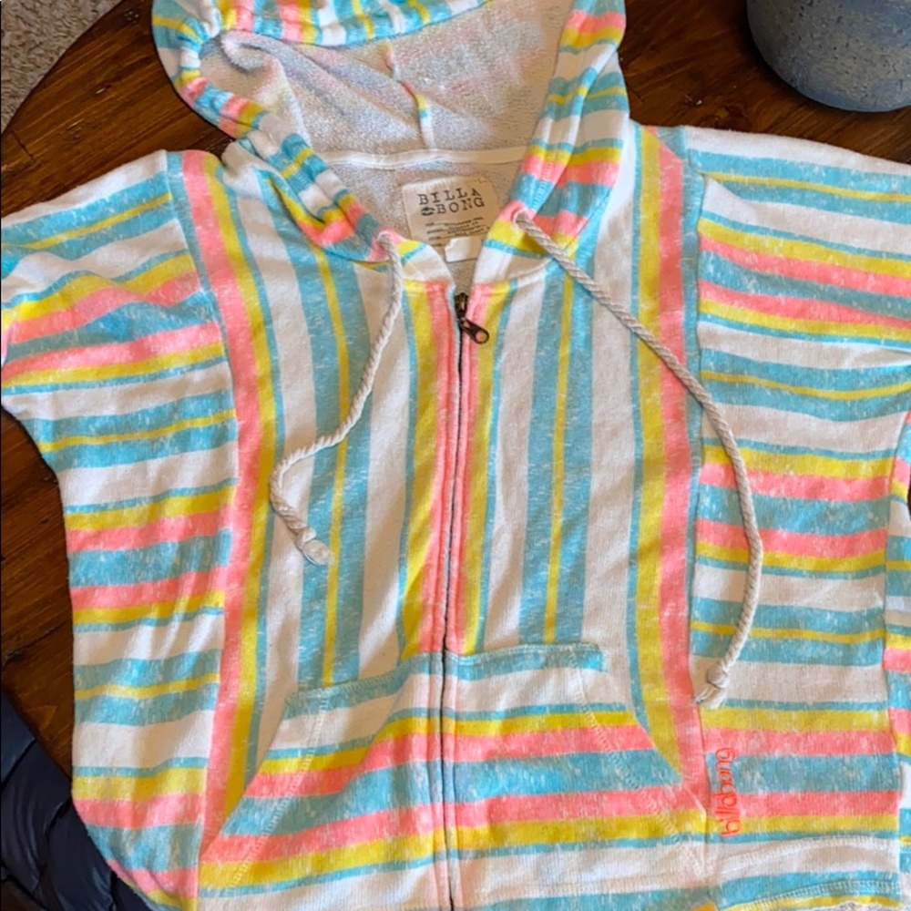 BillaBong zip up hoodie